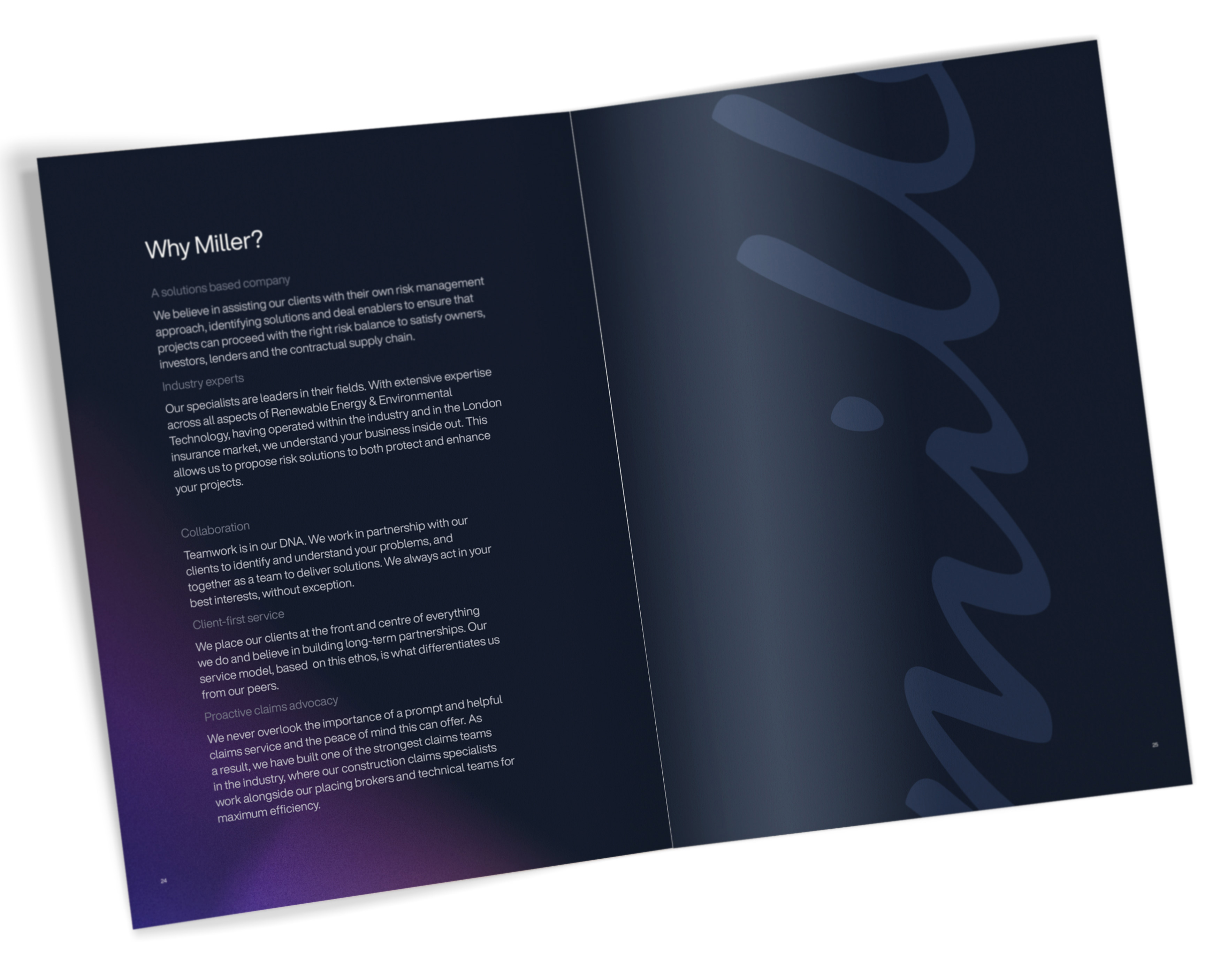 B2B Digital & Print Brochure Design